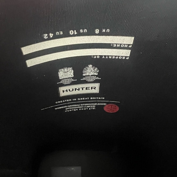 Womens Hunter Half Calf Rain Boots - Picture 6 of 8